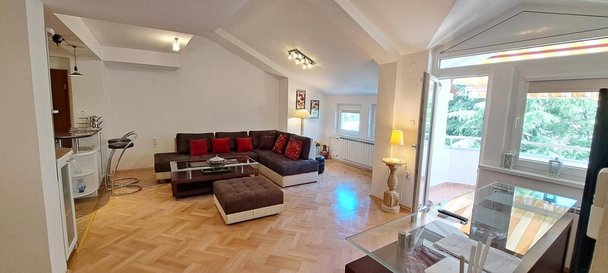 Central Skopje Duplex Apartment Exterior foto