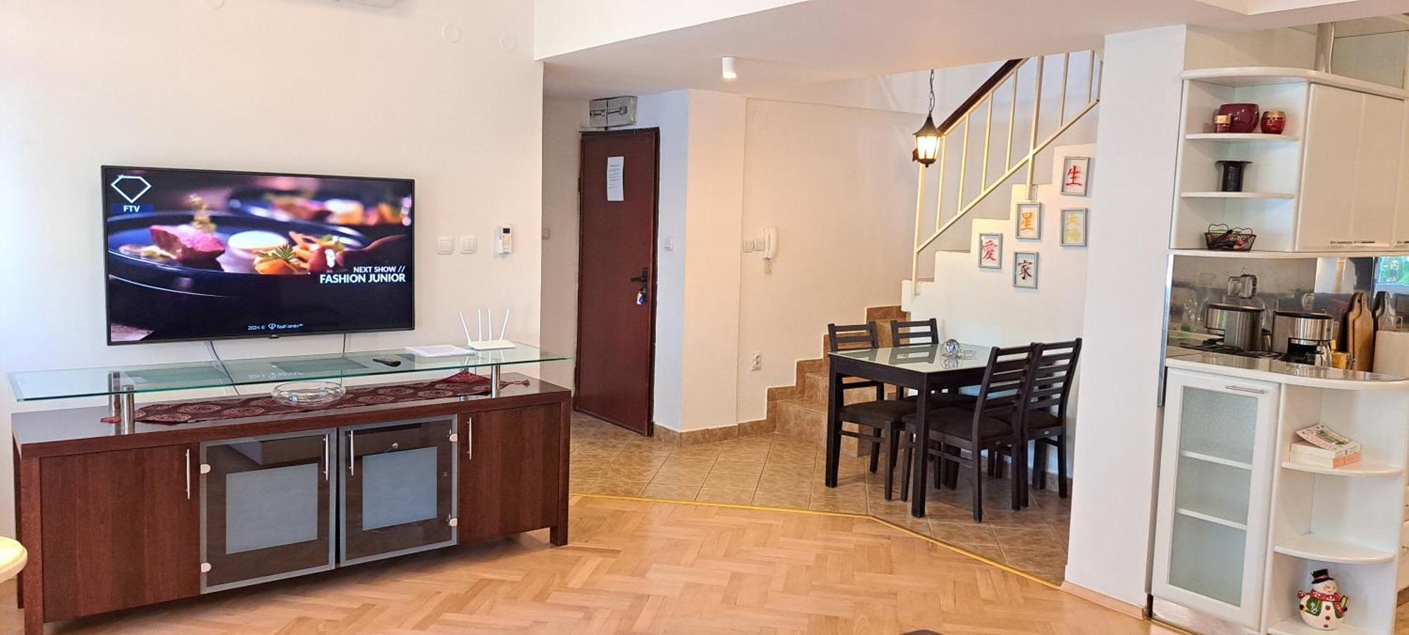 Central Skopje Duplex Apartment Exterior foto