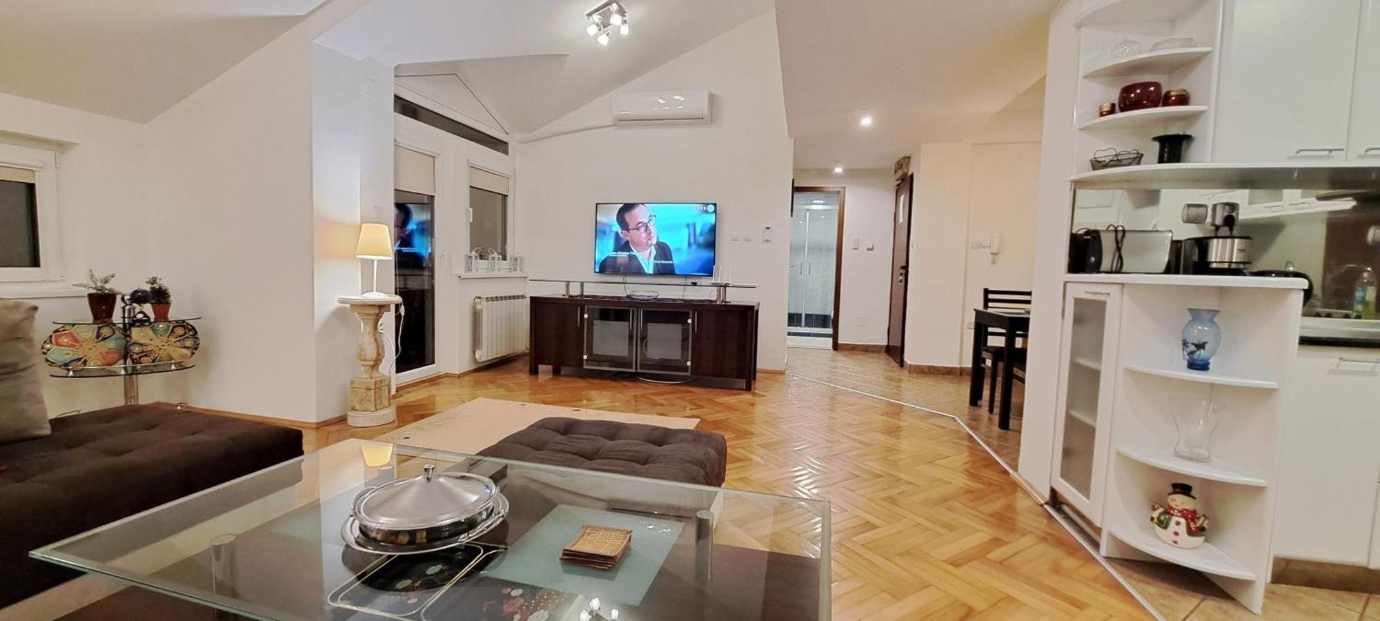 Central Skopje Duplex Apartment Exterior foto